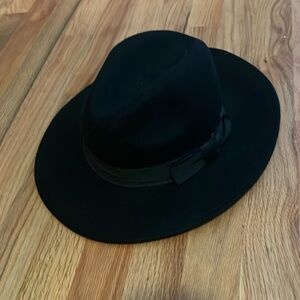 Wool Fedora hat.